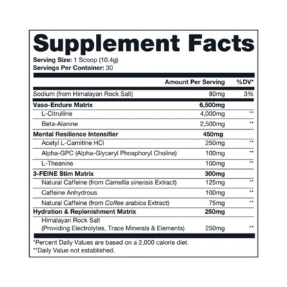 Pre Workout- Mr Hyde, NightMare (30servings)