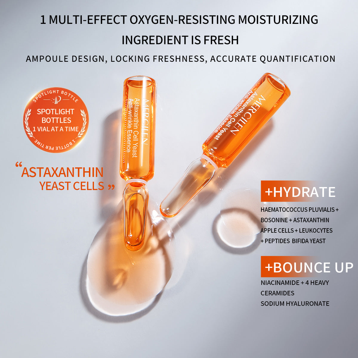 Korean Skin Care Anti-aging Astaxanthin Serum