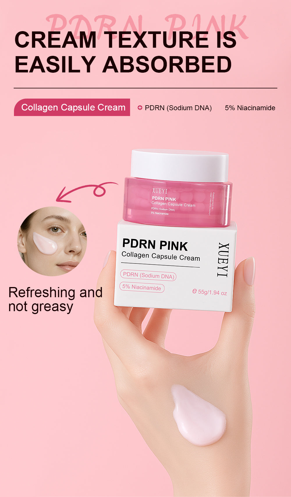 Salmon DNA Capsule Cream (Korean)