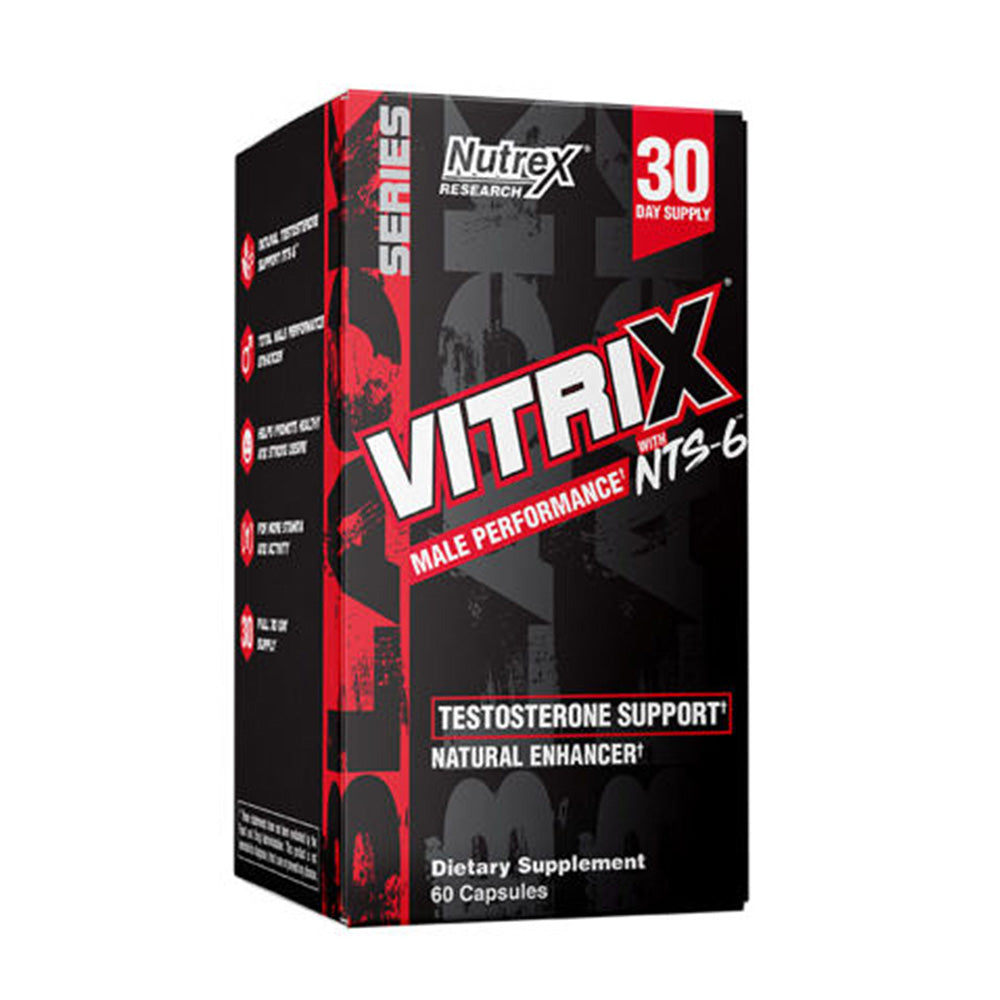 Testosterone Booster Natural- Vitrix by nutrex 30 servings