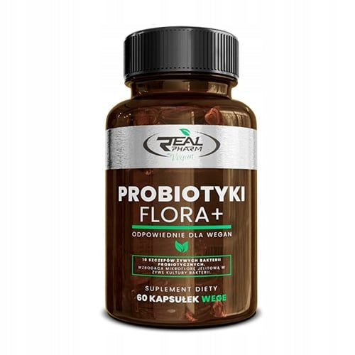 Probiotics Flora+ ,60 caps - Real Pharm
