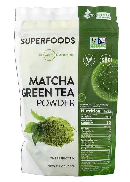 MRM Nutrition, Matcha Green Tea Powder, 6 oz (170 g)