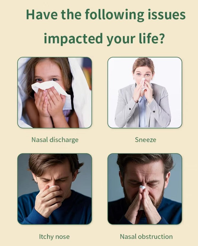 Chinese Traditional Herbs - Nose Rhinitis Allergic Sinusitis Cream