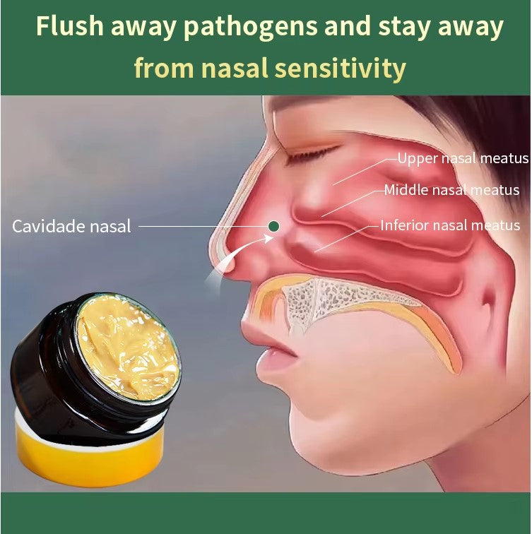 Chinese Traditional Herbs - Nose Rhinitis Allergic Sinusitis Cream