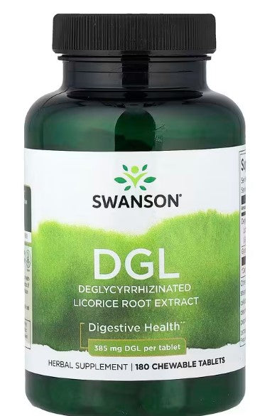 Swanson, DGL, 180 Chewable Tablets
