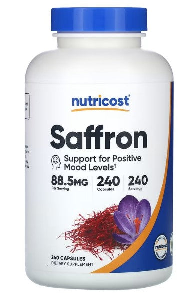 Saffron, 88.5 mg , 240 Capsules