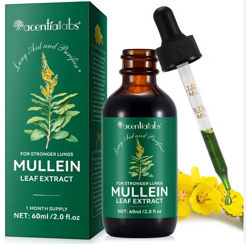 Mullein Leaf Extract, liquid 60ml