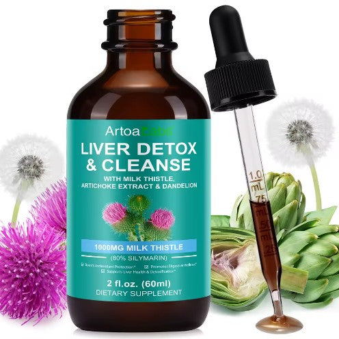 Liver Detox (Milk Thistle, Extract Sylimarin 80%) liquid