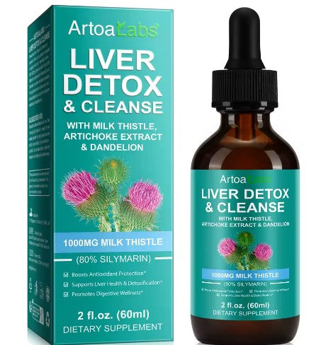 Liver Detox (Milk Thistle, Extract Sylimarin 80%) liquid