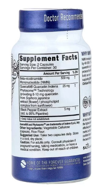NMN+, 60 Vegan Capsules