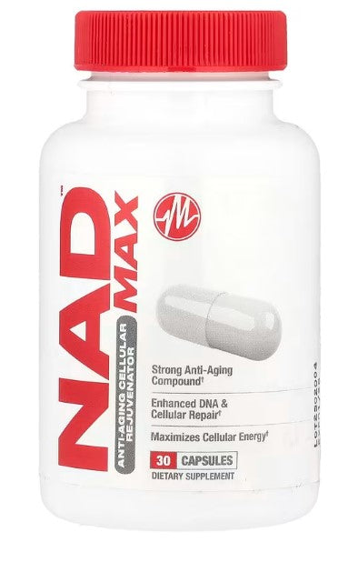 NAD + MAX, 350mg, 30 capsules