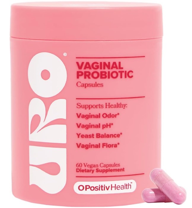 Vaginal Probiotic, URO, 60 veg capsules, Made in USA