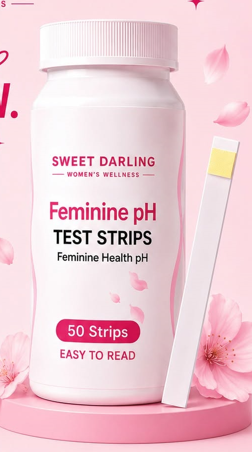 Feminie pH test sticks , 50 test (easy at home)