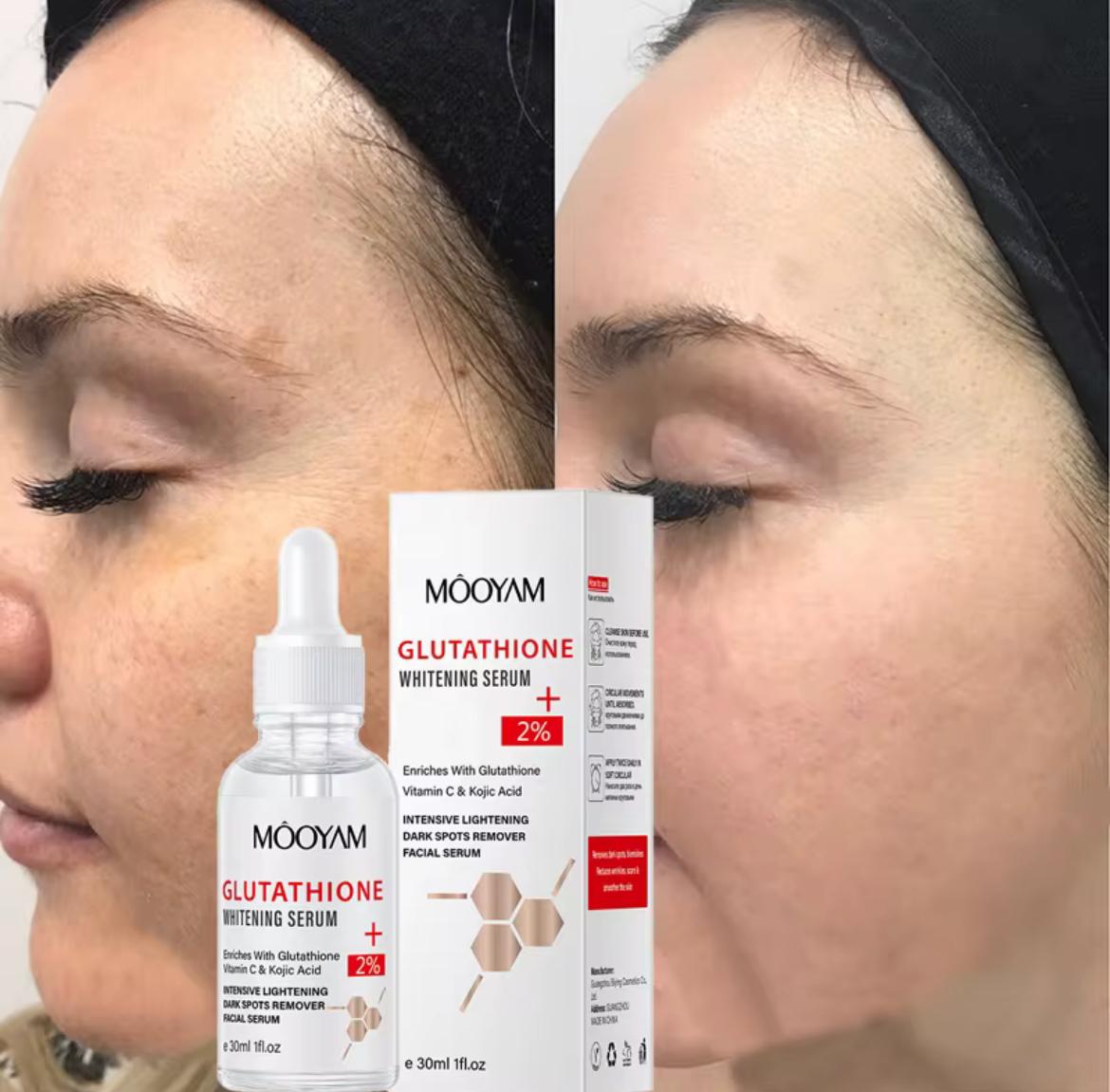 Glutathione Whitening Serum With VitaminC & Kojic Acid