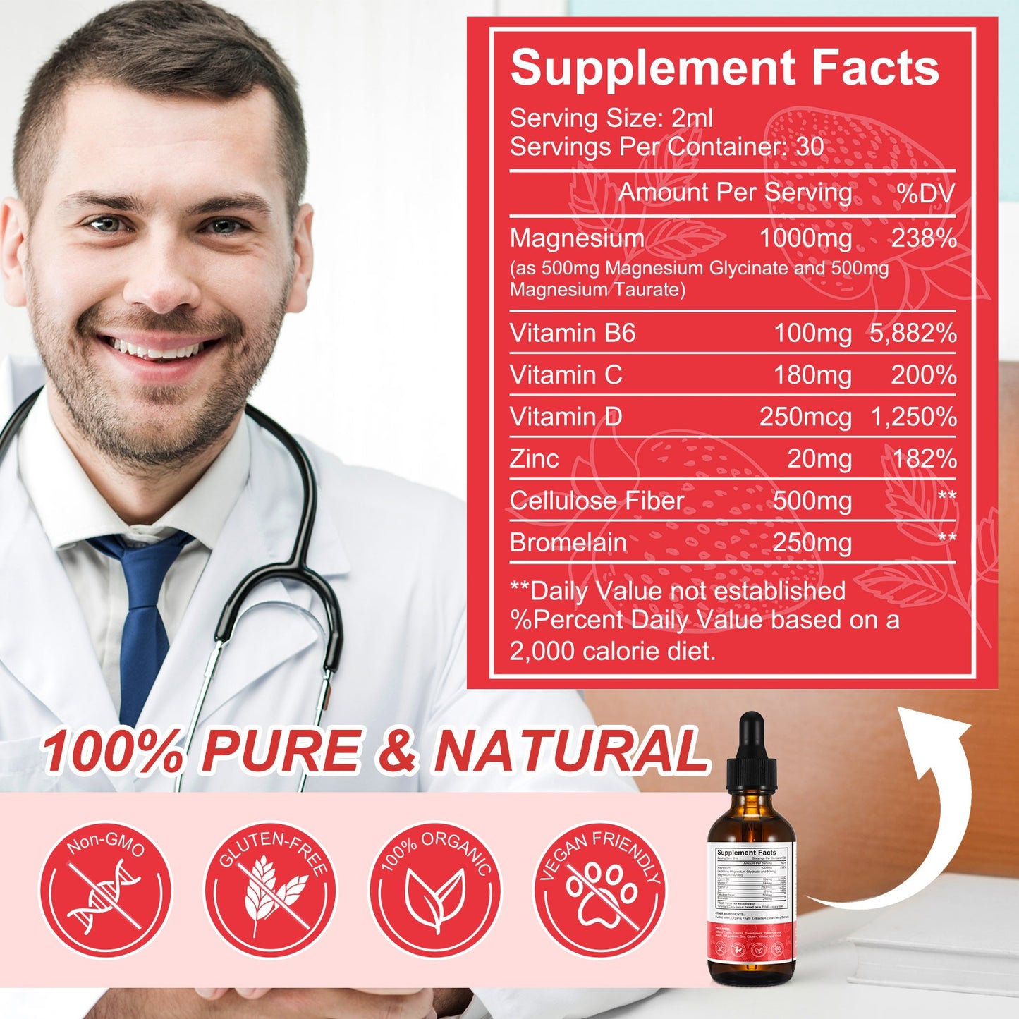 Magnesium Glycinate liquid