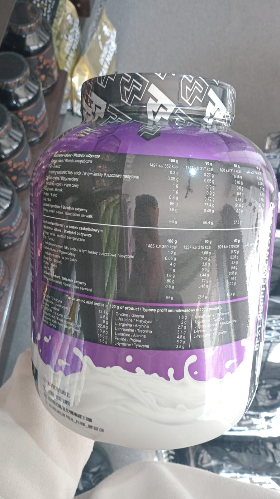 Isolate 100 real, Real Pharm