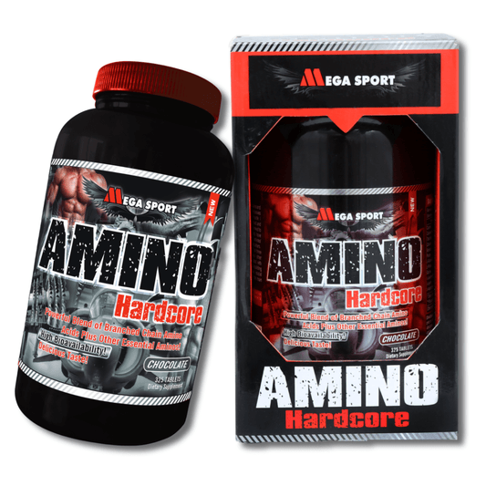 Amino Hardcore ,Mega Sports, 360 tablets, chocolate