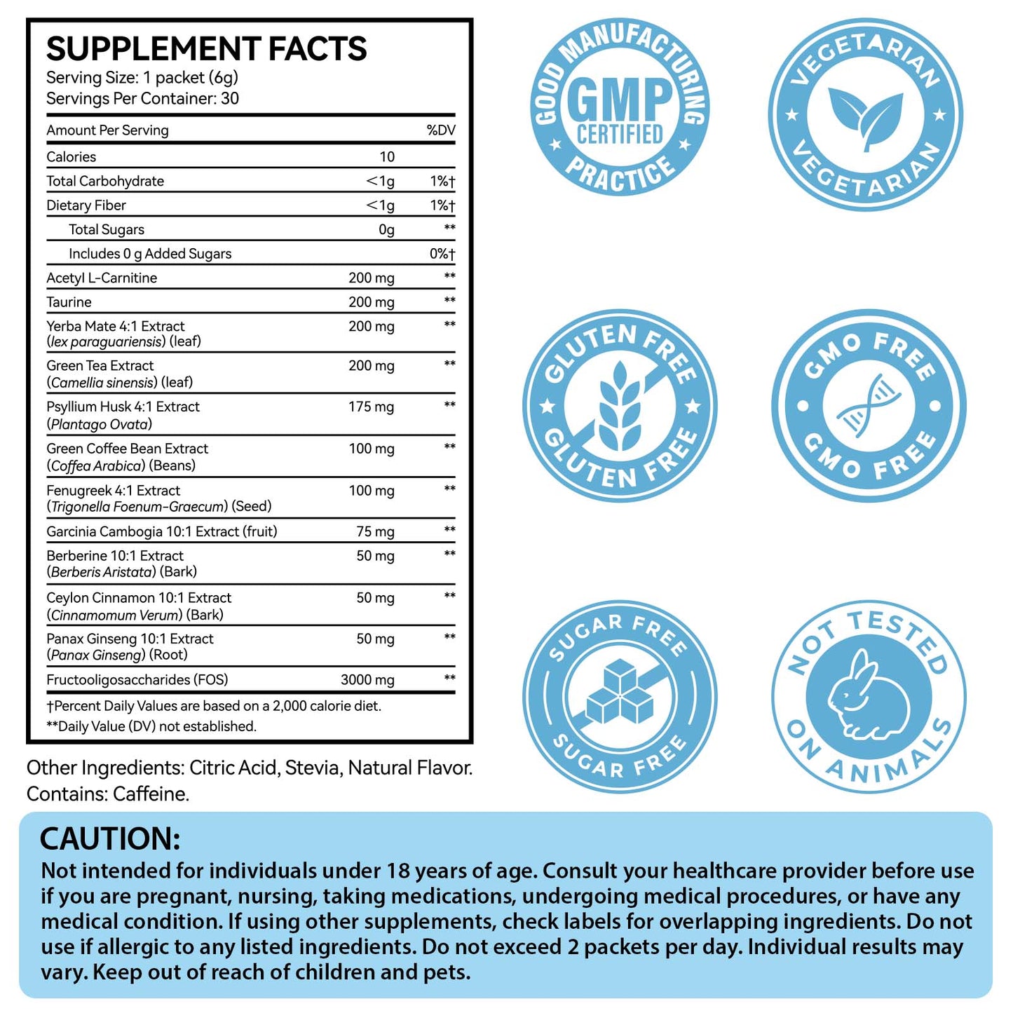 GLP-1 Booster powder (Drink Mix) 30xpackets