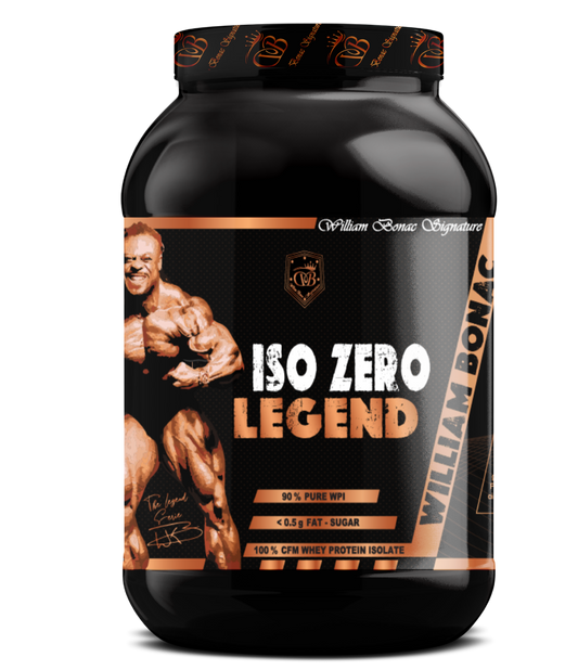 Whey Iso zero legend by William Bonac(27g protein/scoop)