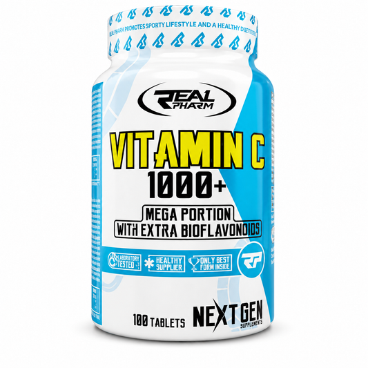 Real Pharm Vitamin C 1000 mg, 100 Tablets